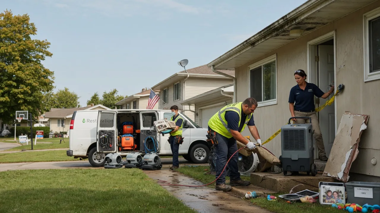 Water Damage Restoration in Waveland, IN near me